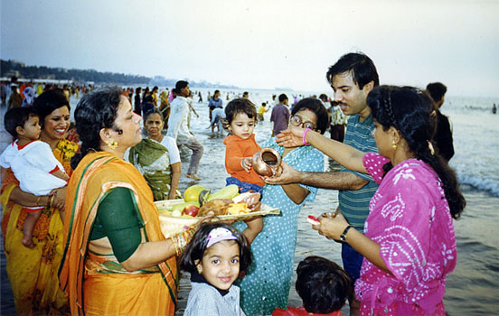 Chhaht at the Juhu Beach, Mumbai